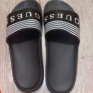 Size 8 Guess sandals used